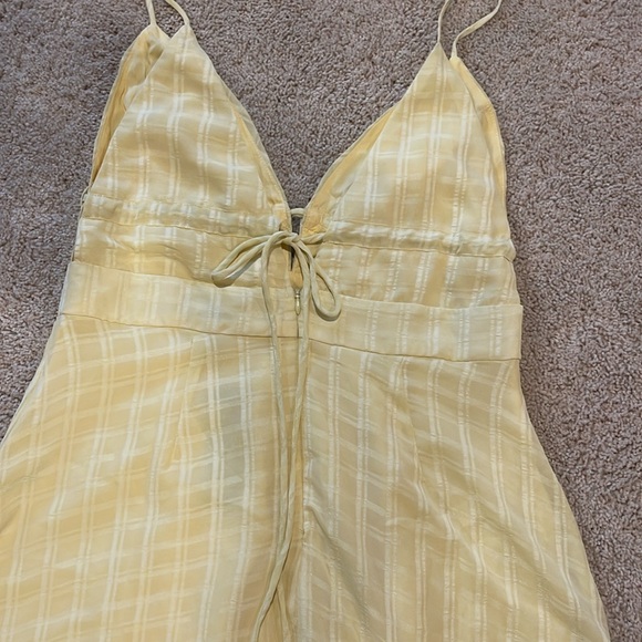 Lulus Yellow Adjustable Tie Dress - Picture 6 of 6
